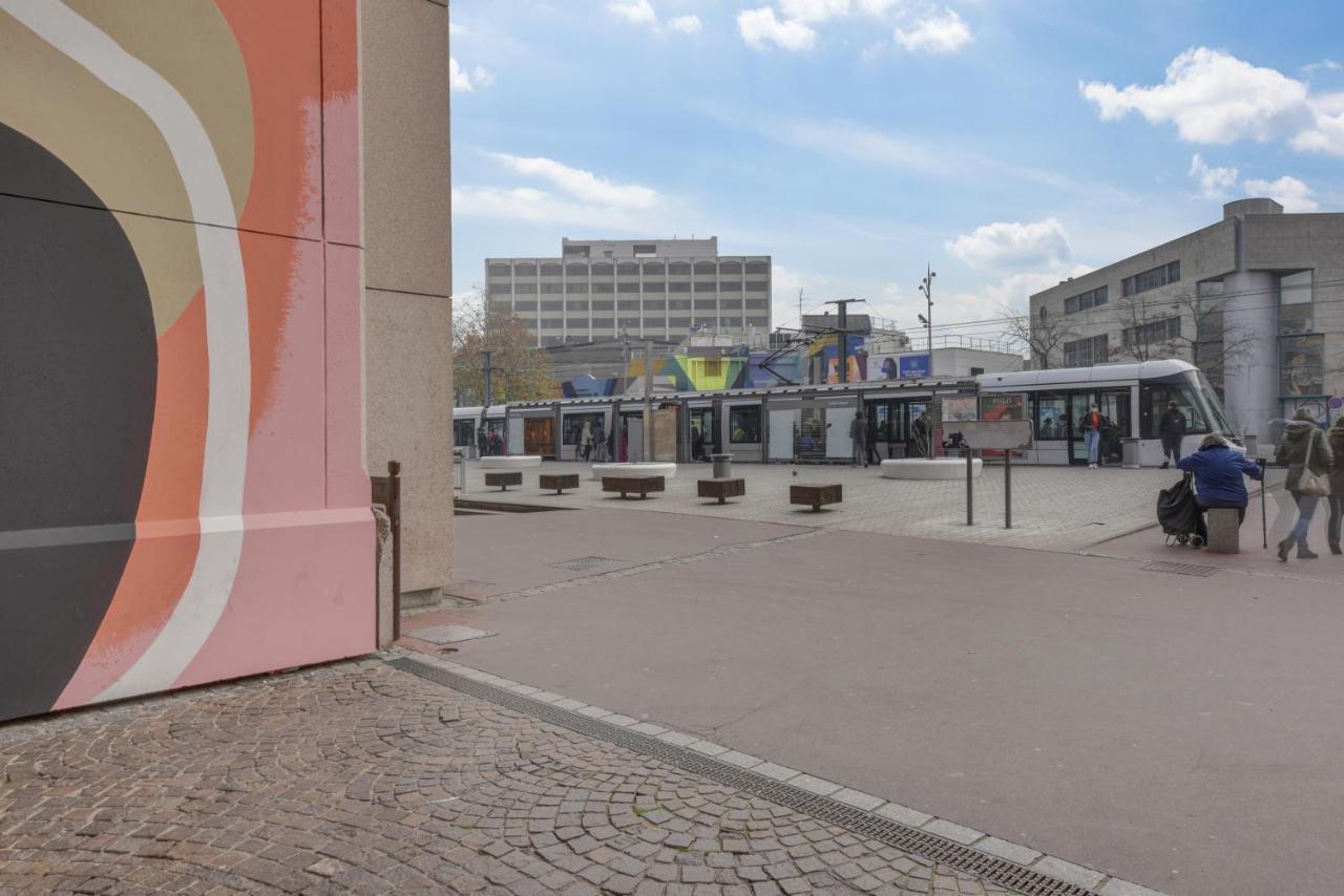 Chic studio avec parking au centre-ville Rouen Extérieur photo